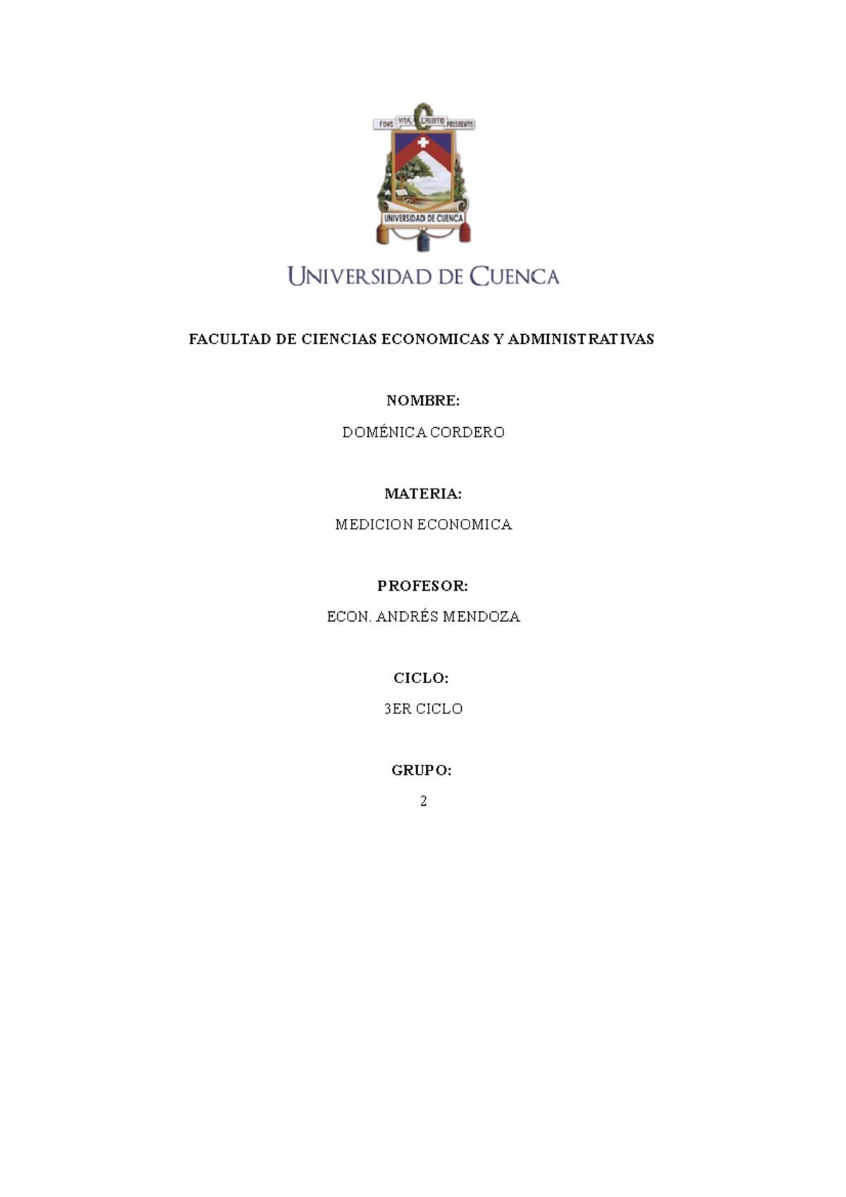 Resumen Lectura 4 - FACULTAD DE CIENCIAS ECONOMICAS Y ADMINISTRATIVAS ...