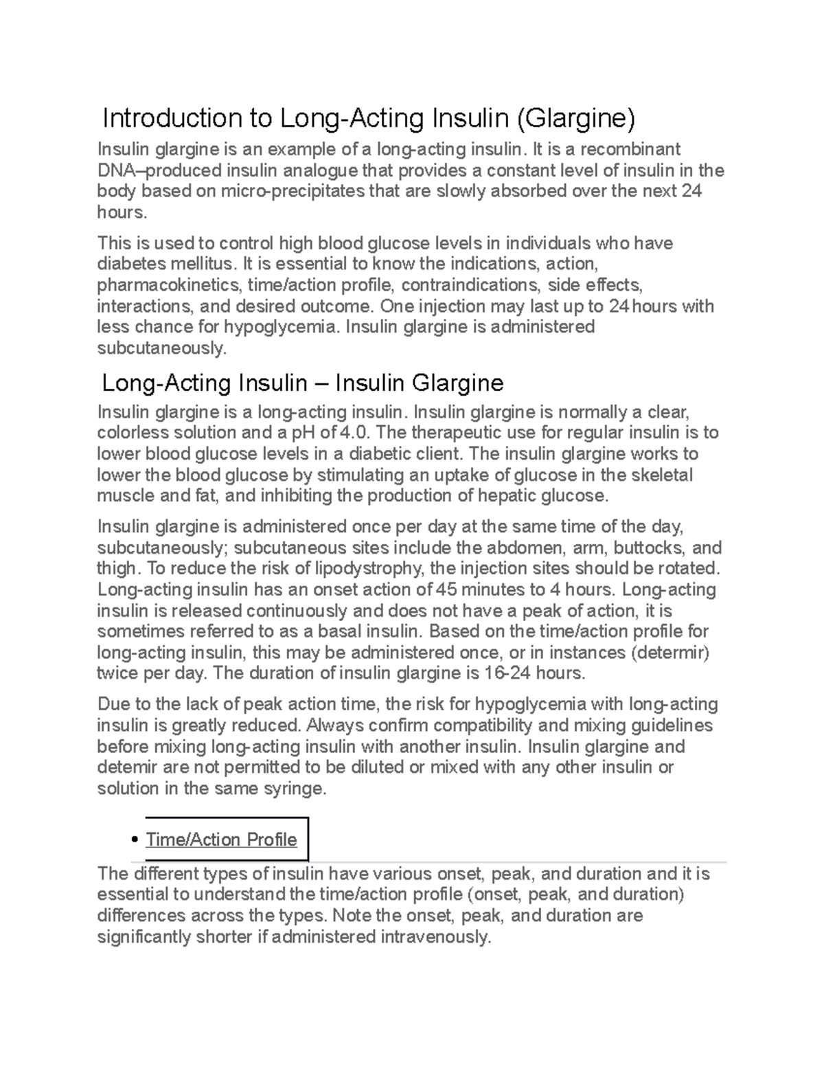 introduction-to-long-acting-insulin-it-is-a-recombinant-dna-produced