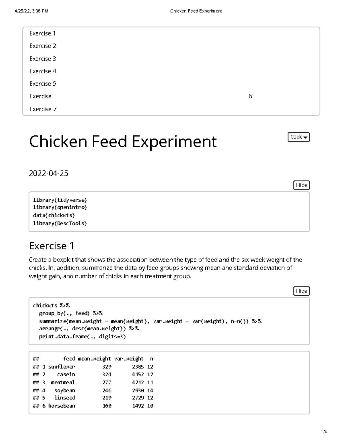 chicken-feed-experiment-exercise-2-exercise-3-exercise-4-exercise-5