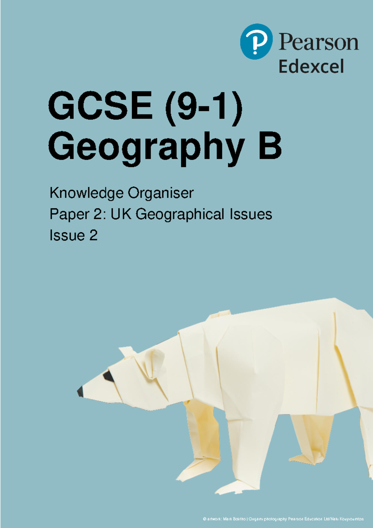 Gcse 9 1 Geography B Knowledge Organiser Paper 2 Uk Geographical Issues ...