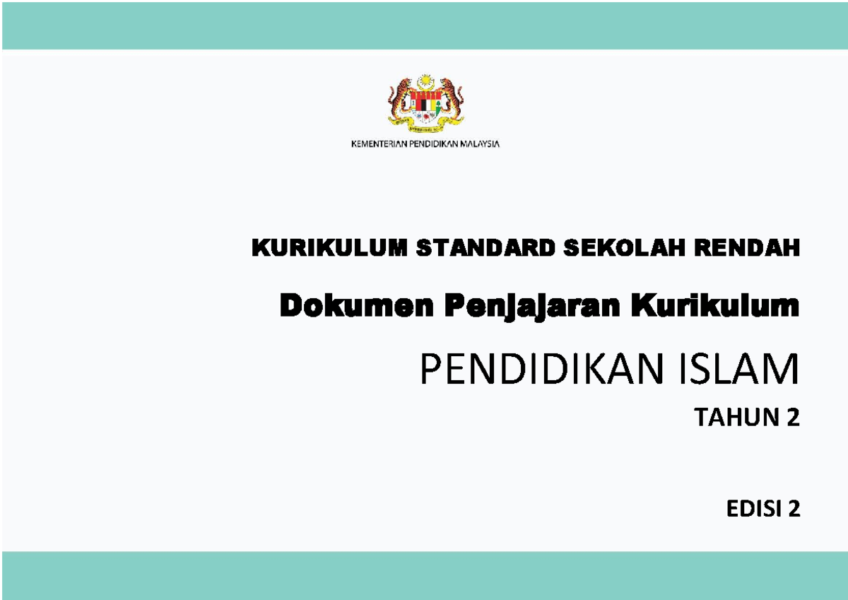 5 6140668442790855330 - KURIKULUM STANDARD SEKOLAH RENDAH Dokumen ...