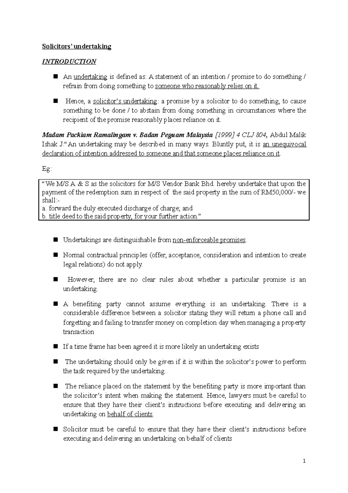 Topic 6-Solicitors Undertaking-Case-with-f-or-p - Solicitors ...