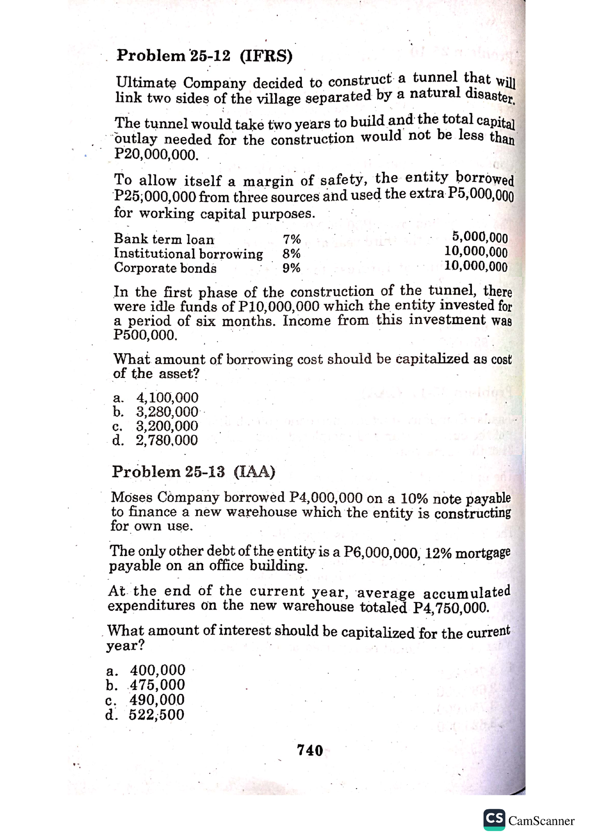 Problem 25 - Intermediate Accounting (Volume One) 2021 Edition Author ...