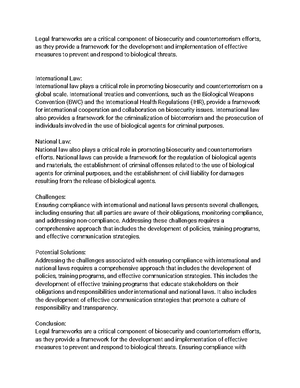 Biosafety and Biosecurity in Laboratory Settings - Biosafety and ...