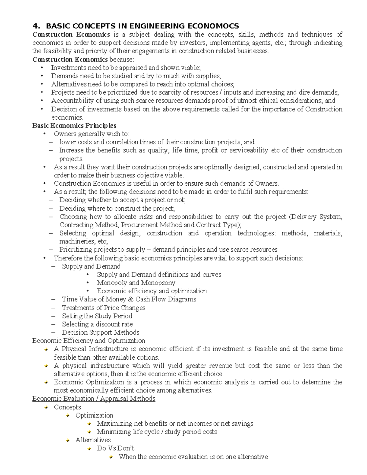 Basic Concepts IN Engineering Economocs - 4. BASIC CONCEPTS IN ...
