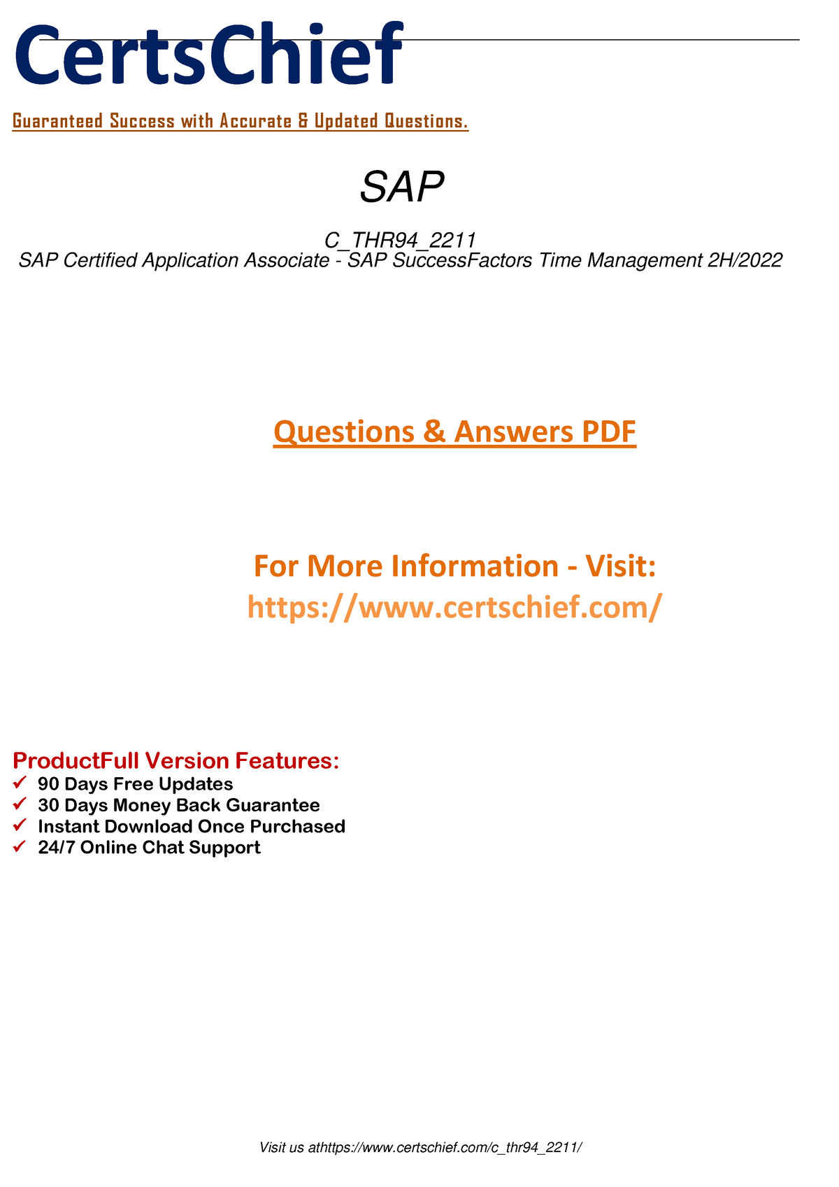 Mock C-THR86-2211 Exam