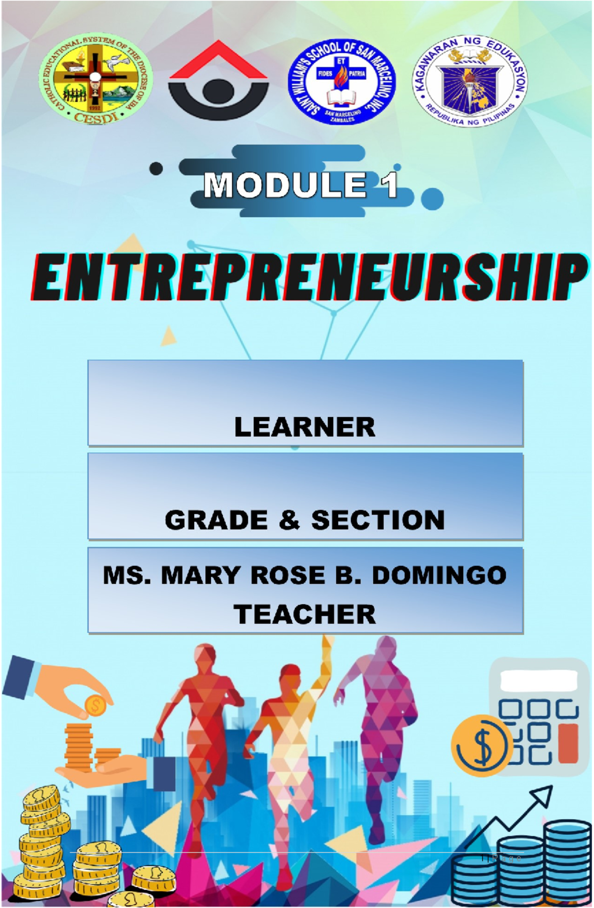 Entrepreneurship- Module-1 (fOR REFERENCE ONLY) - Module No 1 ...