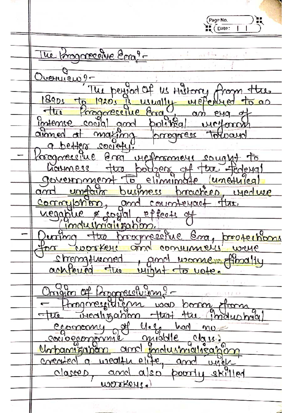 DOC-20240508-WA0032 - Core subjects notes - B. A. History honours - Studocu