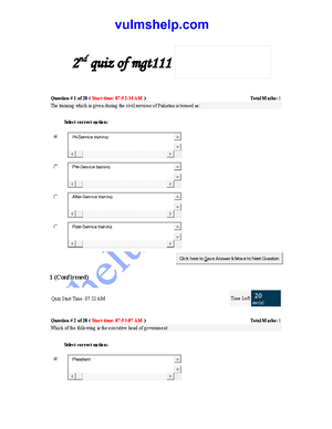 financial accounting (mgt101) assignment # 01