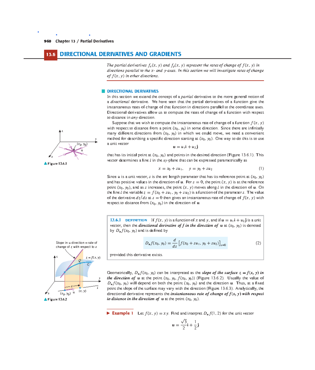 Math work ch13-5 - Math work - 960 Chapter 13 / Partial Derivatives 13 ...