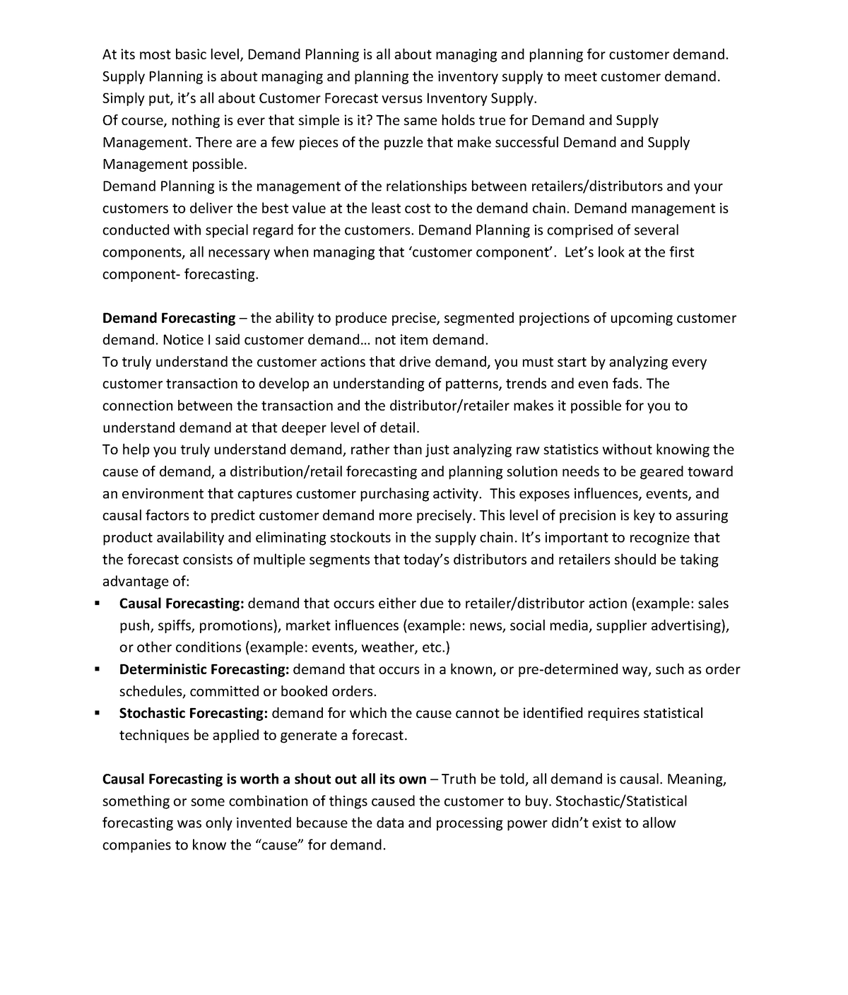 Module 2 - Lecture notes Supply Chain And Logistics Management - At its ...