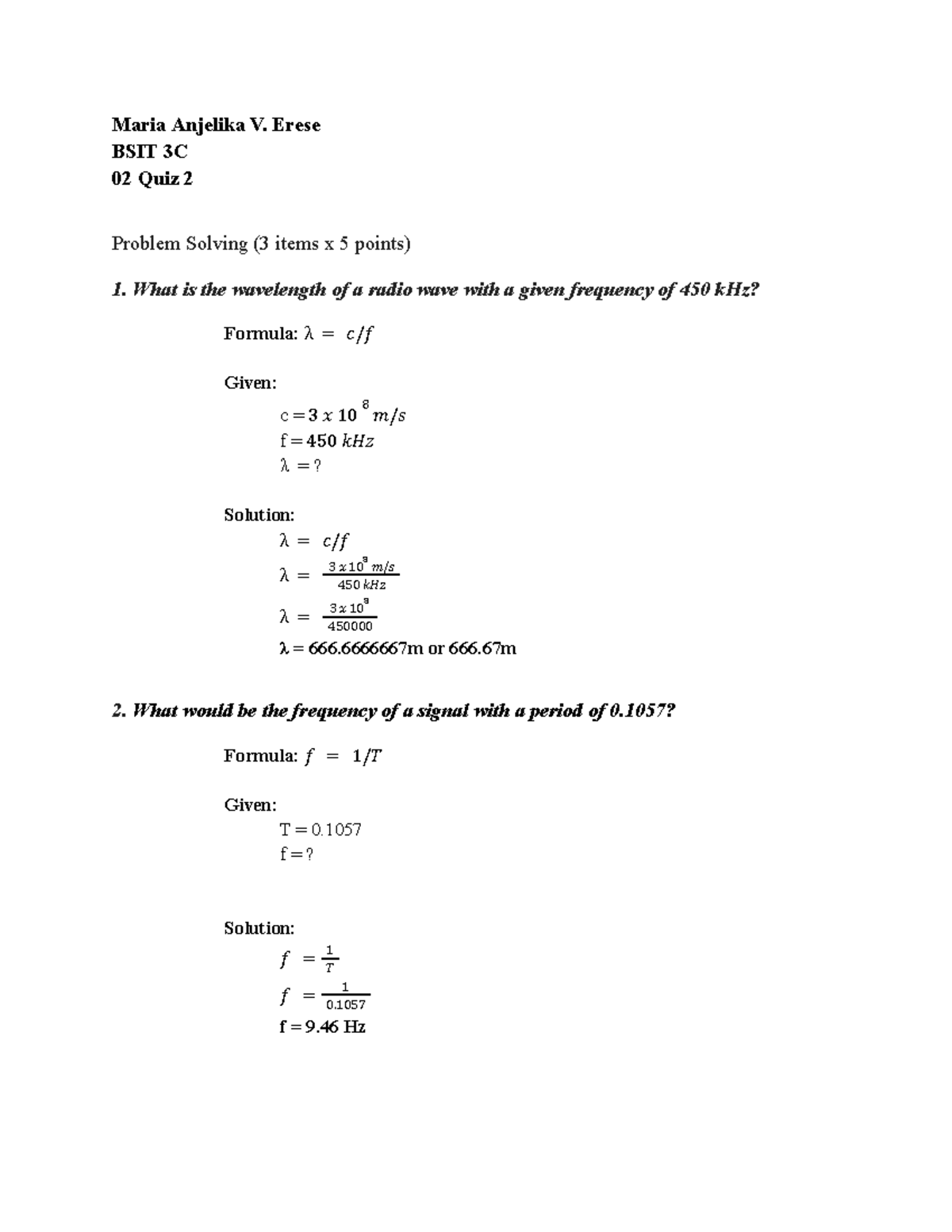 02quiz Erese Maria Anjelika Maria Anjelika V Erese Bsit 3c 02 Quiz