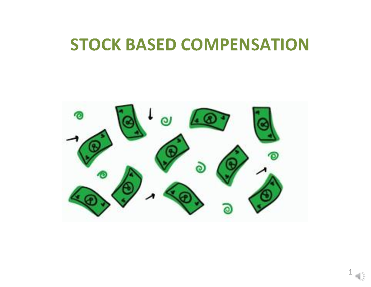 Ch 14 - Part 2 (master) - STOCK BASED COMPENSATION STOCK COMPENSATION ...