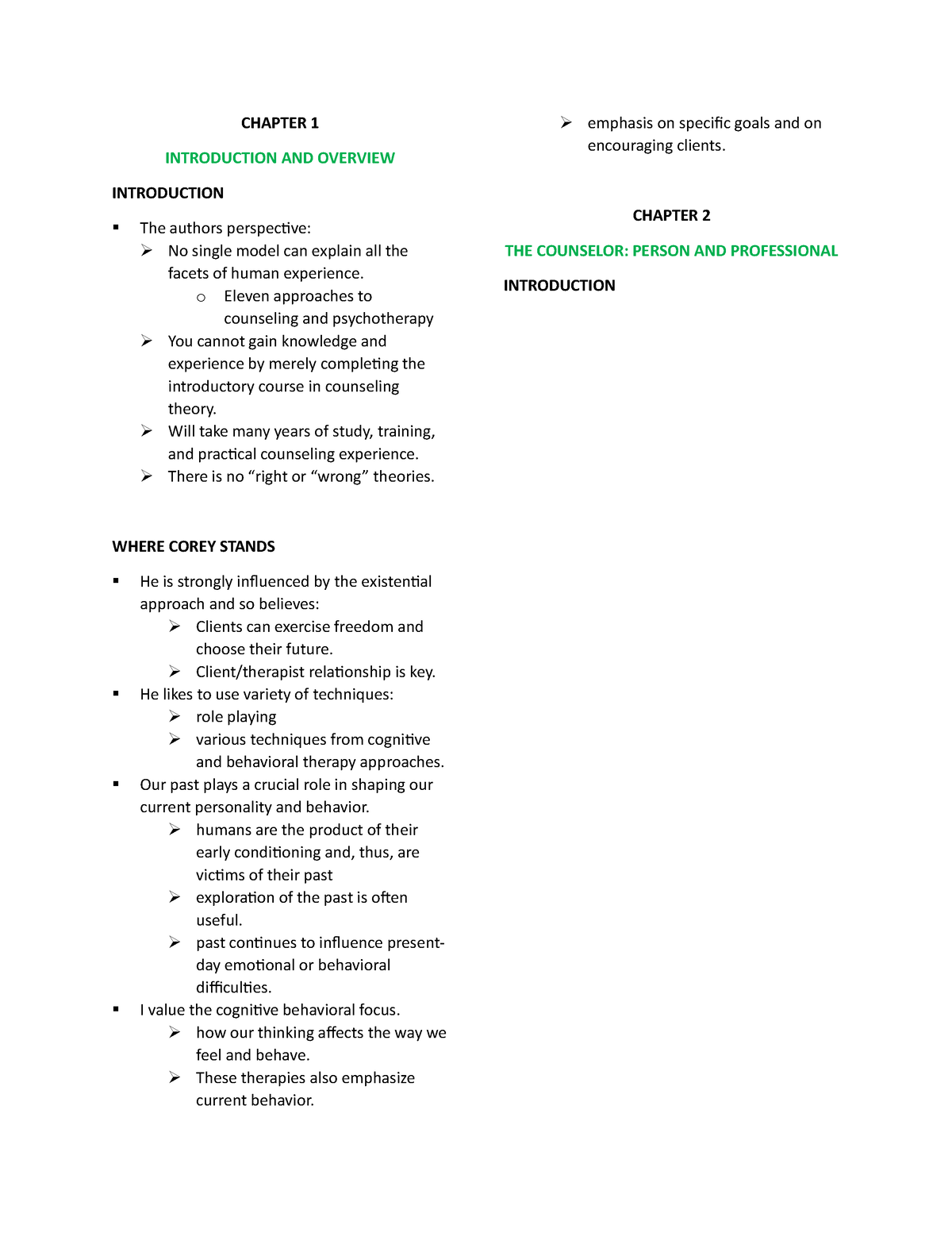 Chapter 1 - Lecture Notes - CHAPTER 1 INTRODUCTION AND OVERVIEW ...