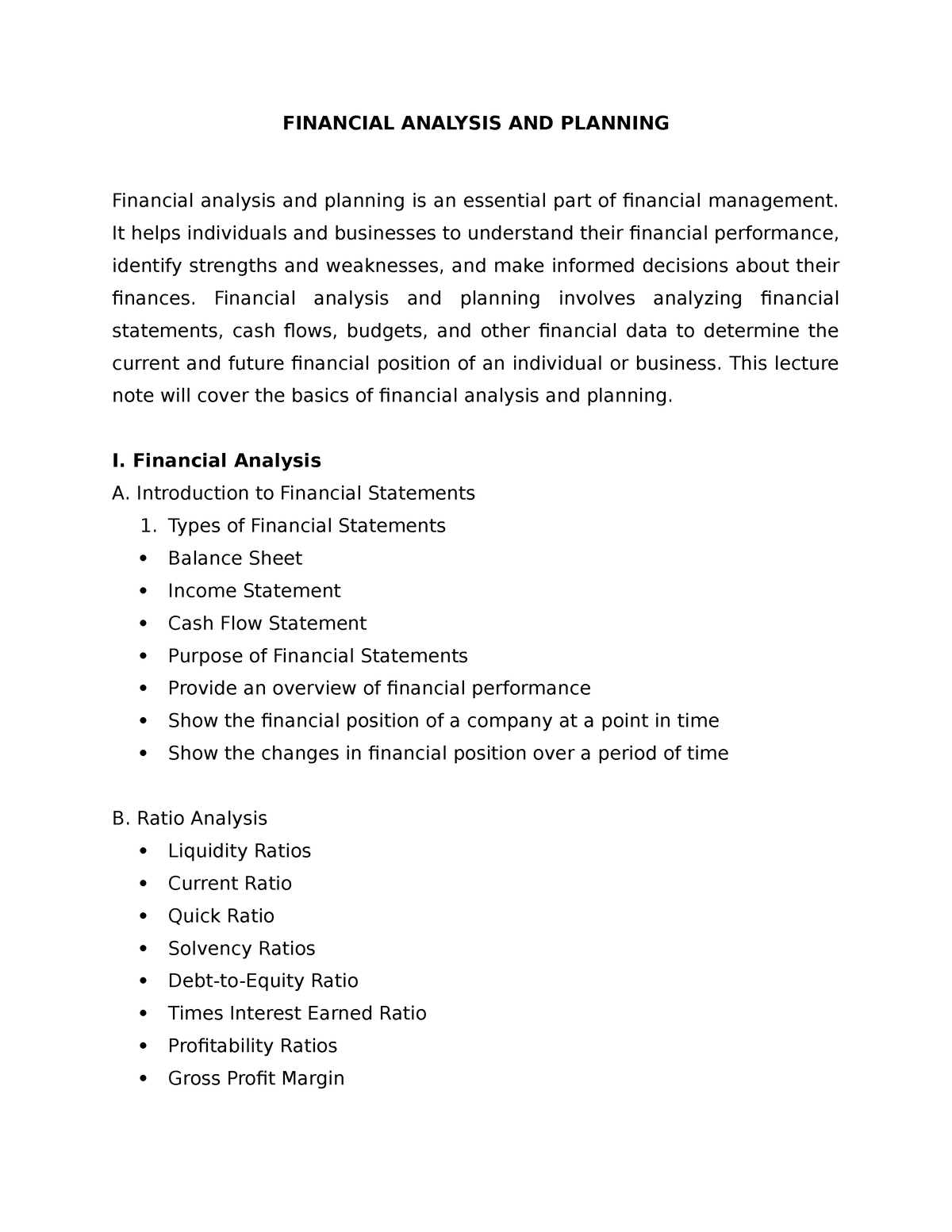 financial-analysis-and-planning-financial-analysis-and-planning