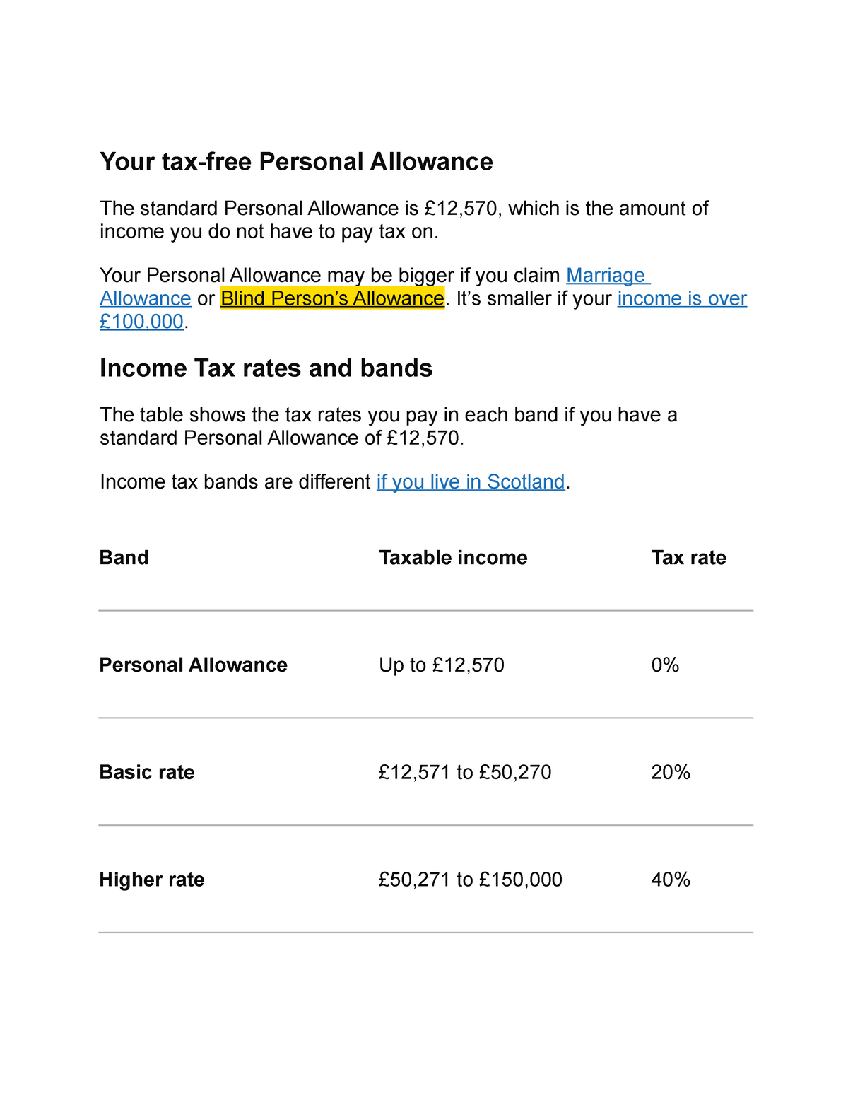 Tax On Uk For Income Uk Lasw Your Tax Free Personal Allowance The   Thumb 1200 1553 