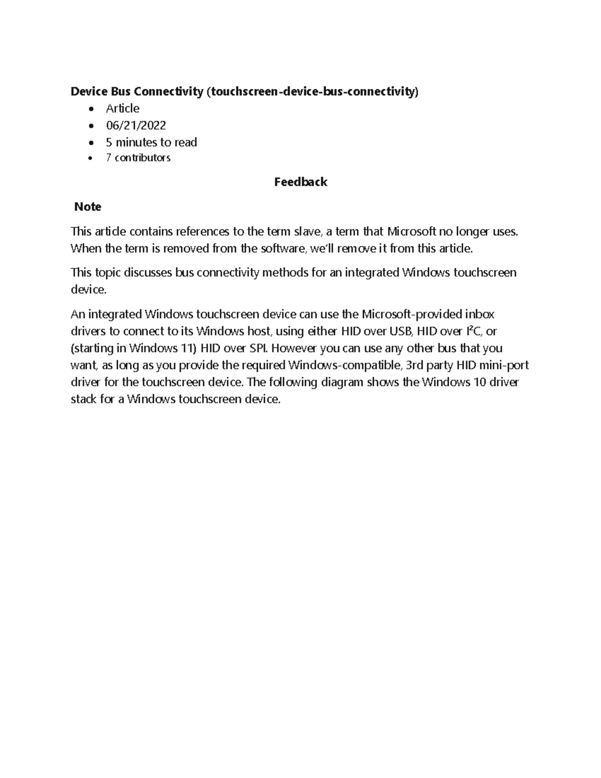 Document 32 (60) - Bob - Device Bus Connectivity (touchscreen-device ...