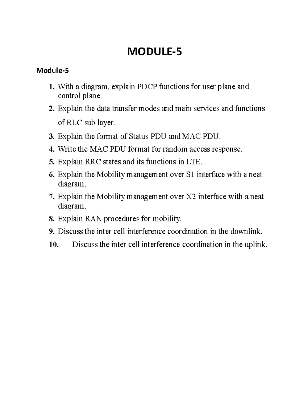 Moudle-1, Moudle-2, Moudle-3, Moudle-4, Moudle-5 - MODULE- Module- 1 ...