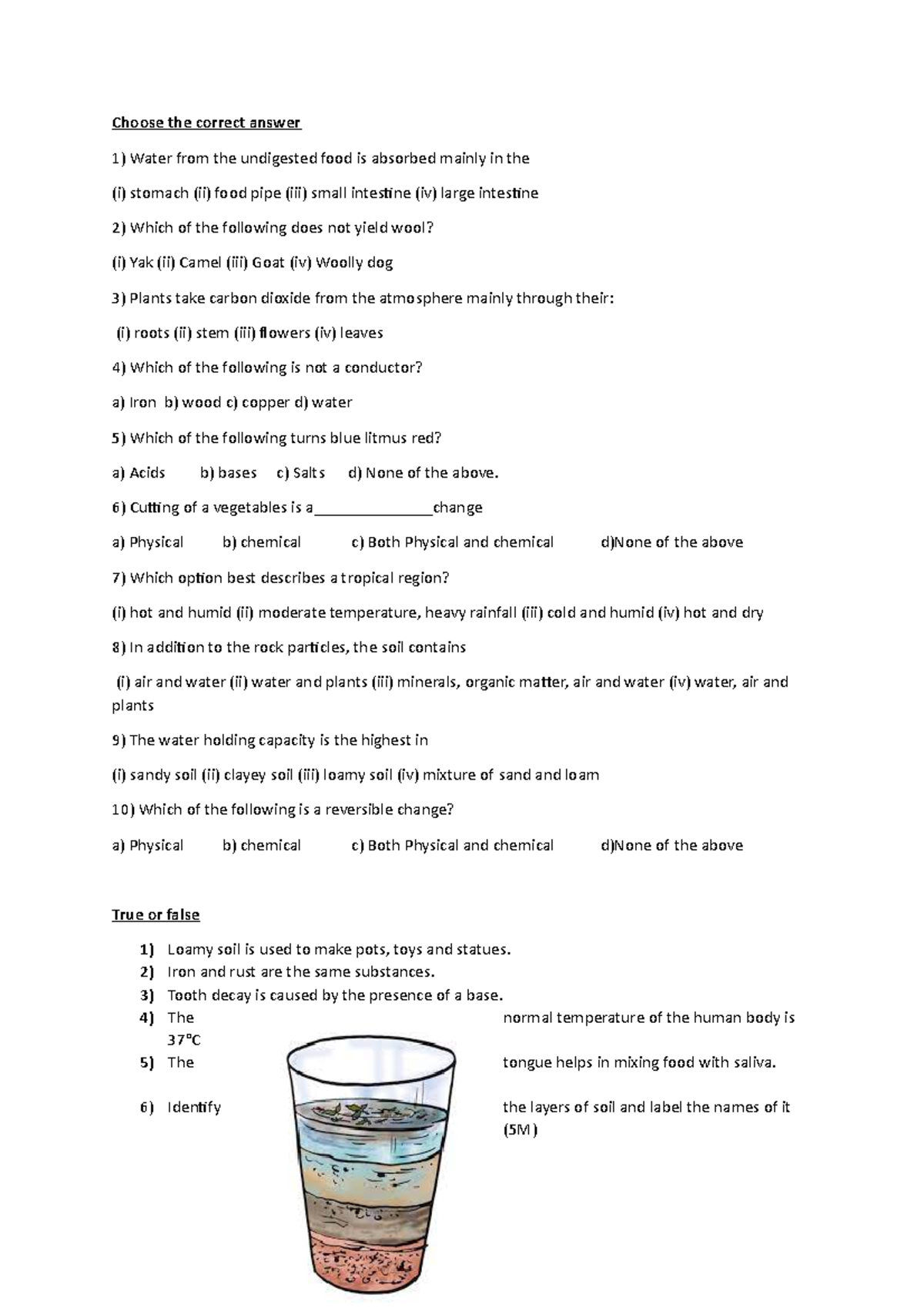 class-7-halfyearly-sqsasa-choose-the-correct-answer-water-from-the