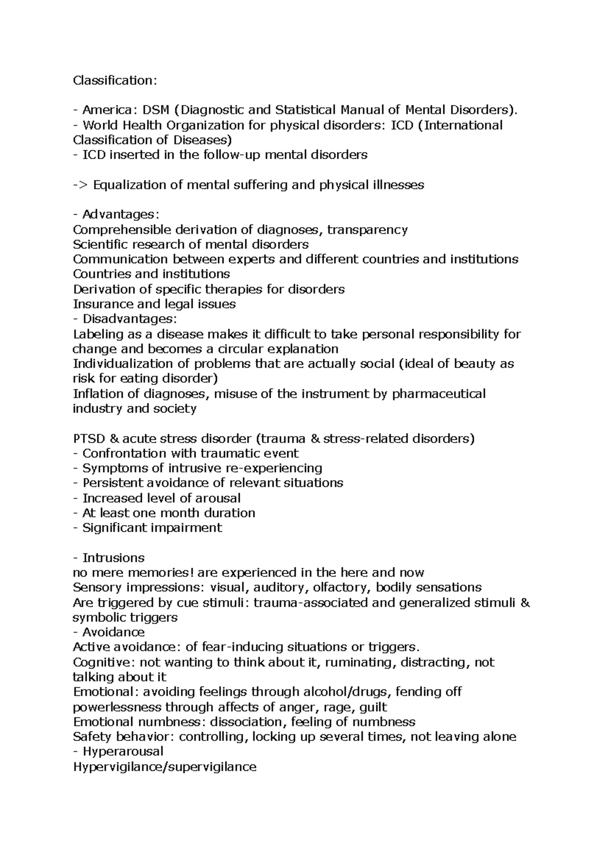 Classification Introduction To Cognitive Psychology Classification