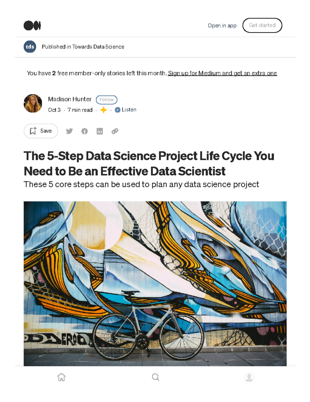 The 5-Step Data Science Project Life Cycle You Need to Be an Effective ...