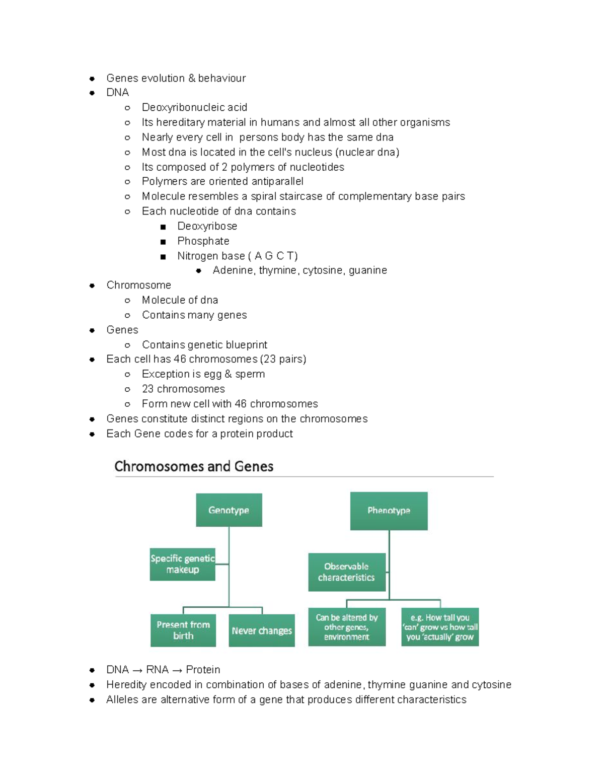 Psych 104 oct 4 - Professor Peggy St. Jacques - Genes evolution ...