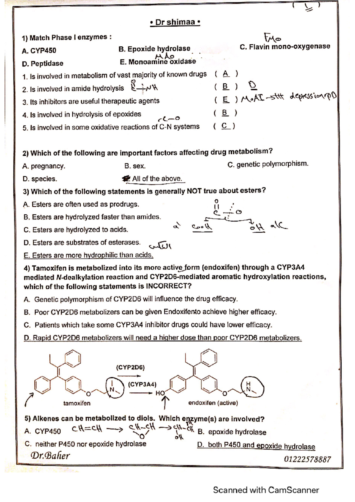 Dr questions - Drug Design - Studocu