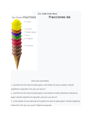 Simplificar fracciones activity for 5to