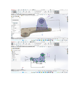 Pieza 1 - Transmisión mecánica - SOLIDWORKS Archivo Edición Ver ...