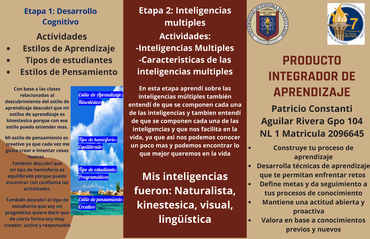 PIA Orientacion Educativa Patricio Aguilar - Orientación Educativa