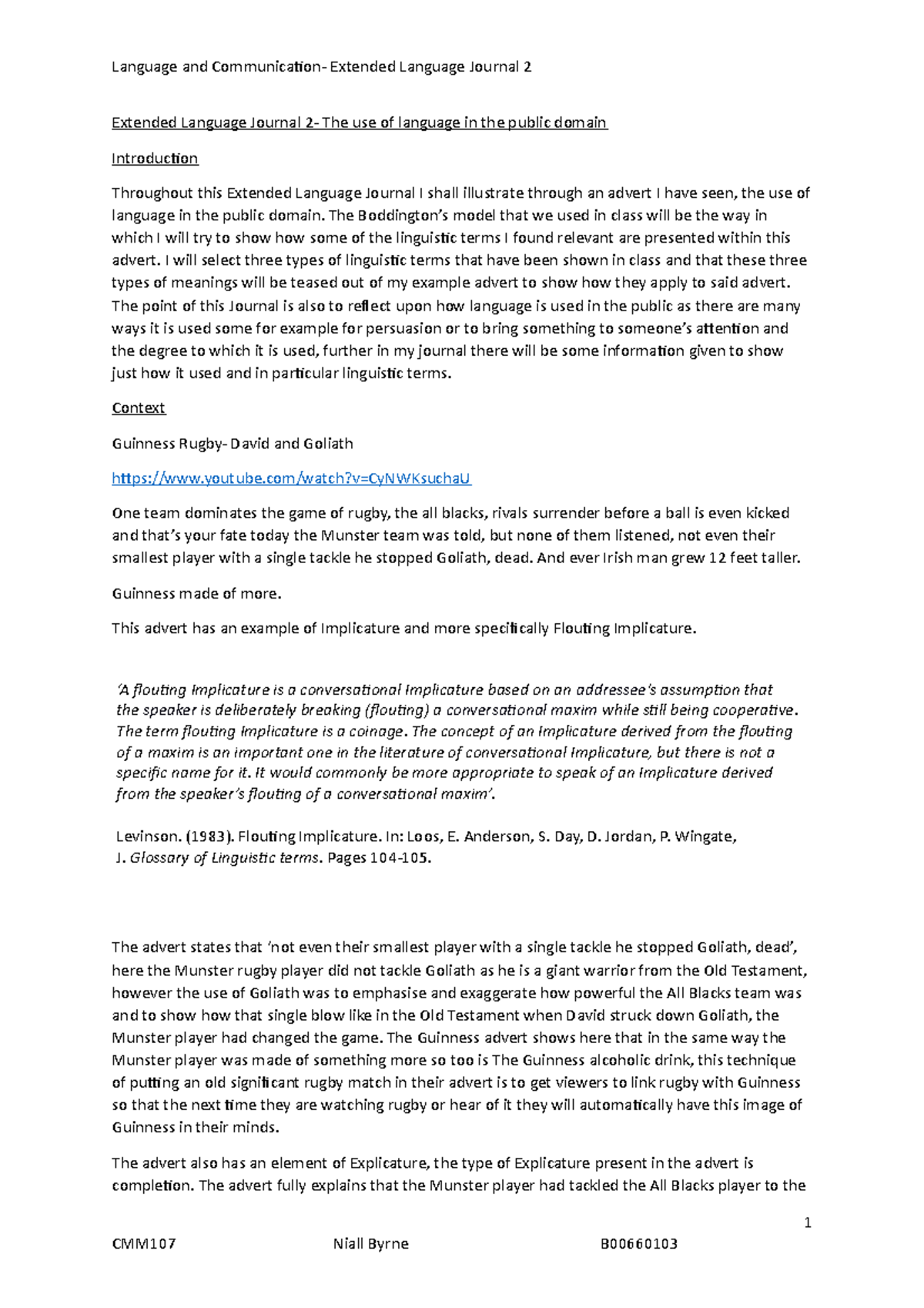 Extended Language Journal 2- 23rd dec - Language and Communication ...