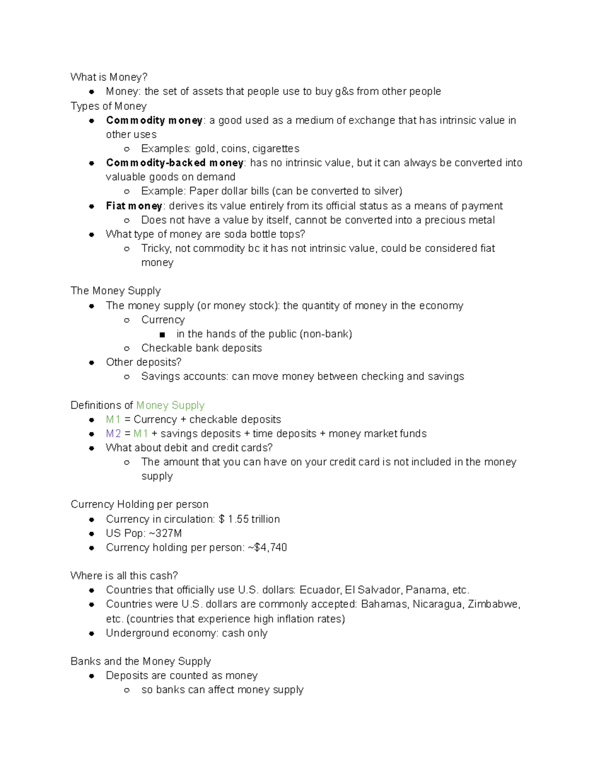 3-26-econ-this-is-an-study-guide-what-is-money-money-the-set-of