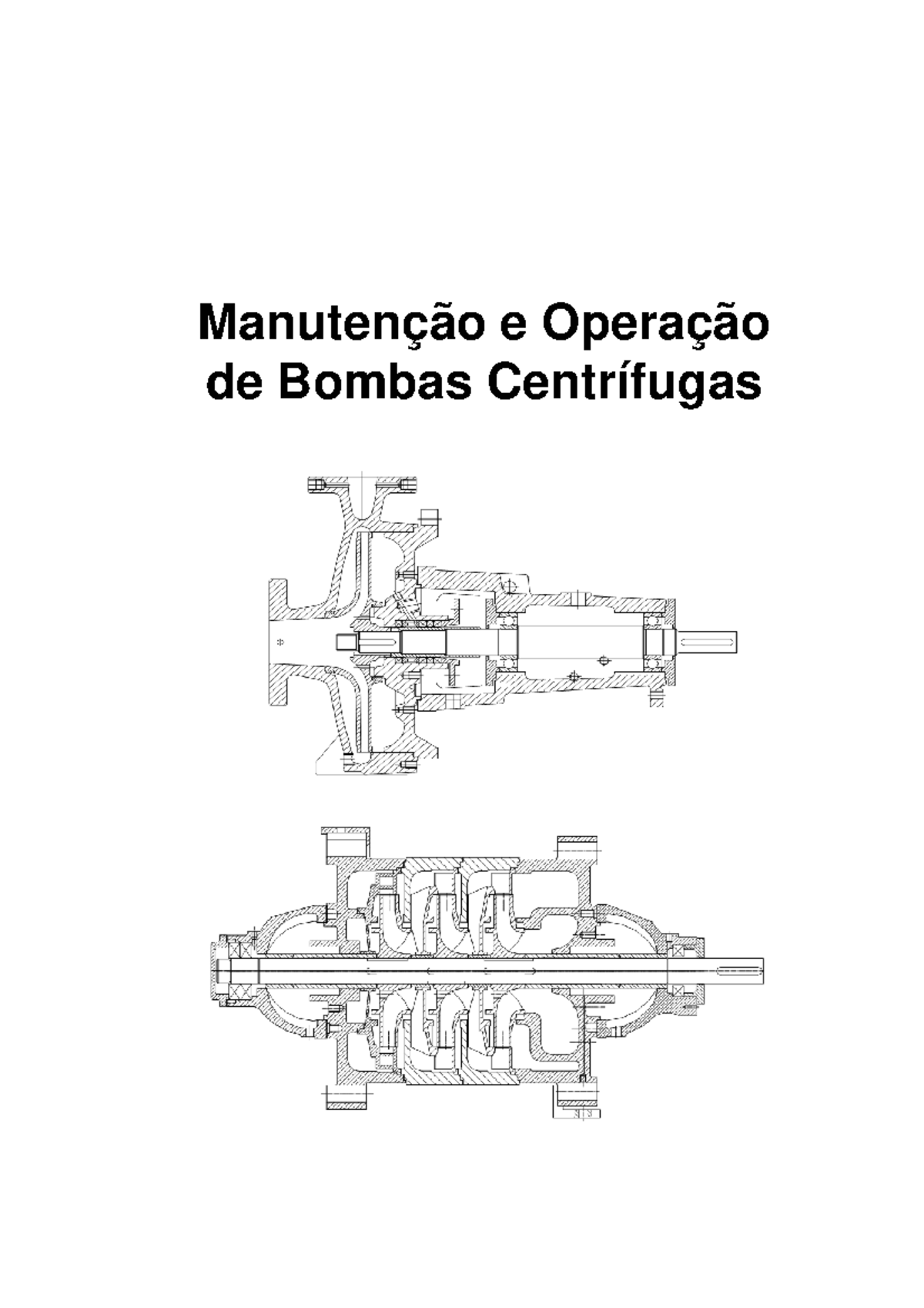 Bombas Centr Fugas - Manuten O E Opera O - Manutenção E Operação De ...