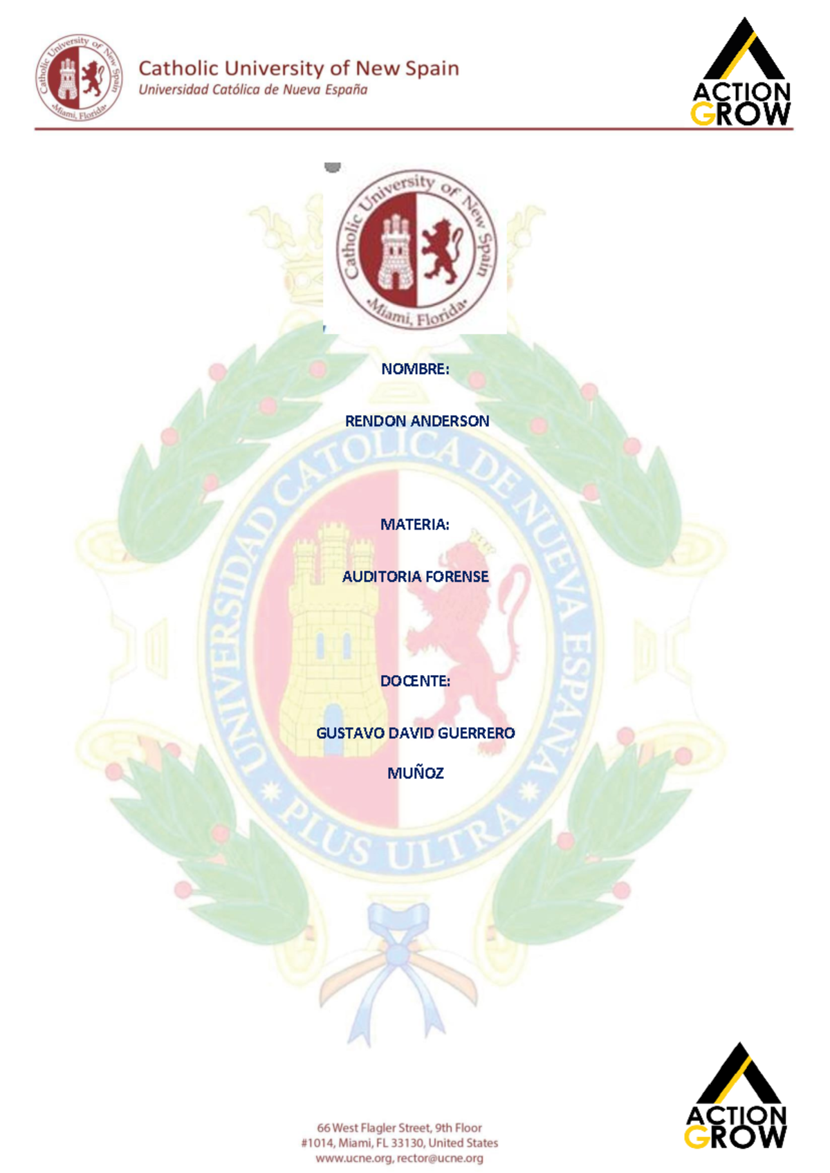 Tarea 2 A - BUEN INFORMACION - NOMBRE: RENDON ANDERSON MATERIA ...
