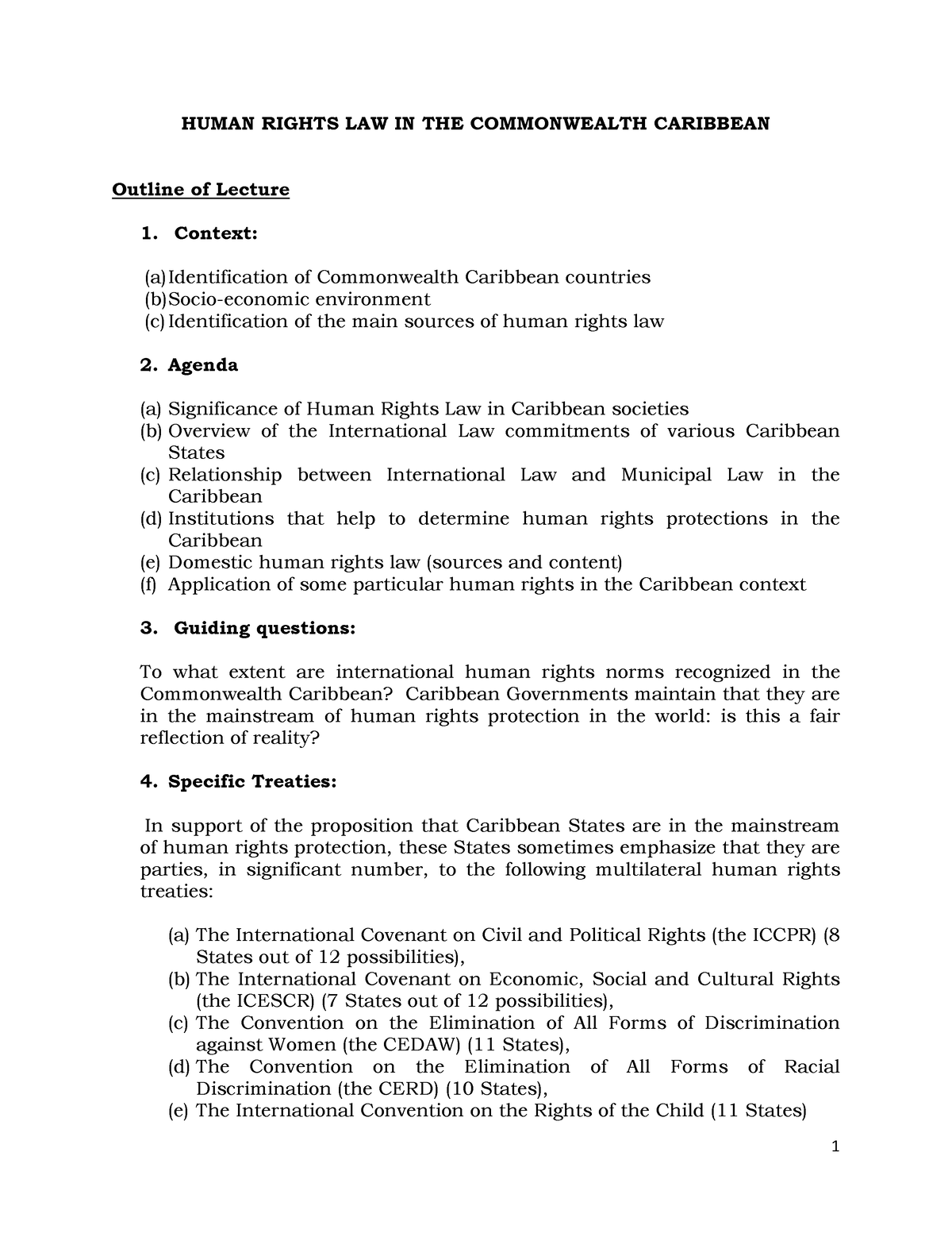 humam-rights-laws-and-the-commonwealth-caribbean-human-rights-law-in