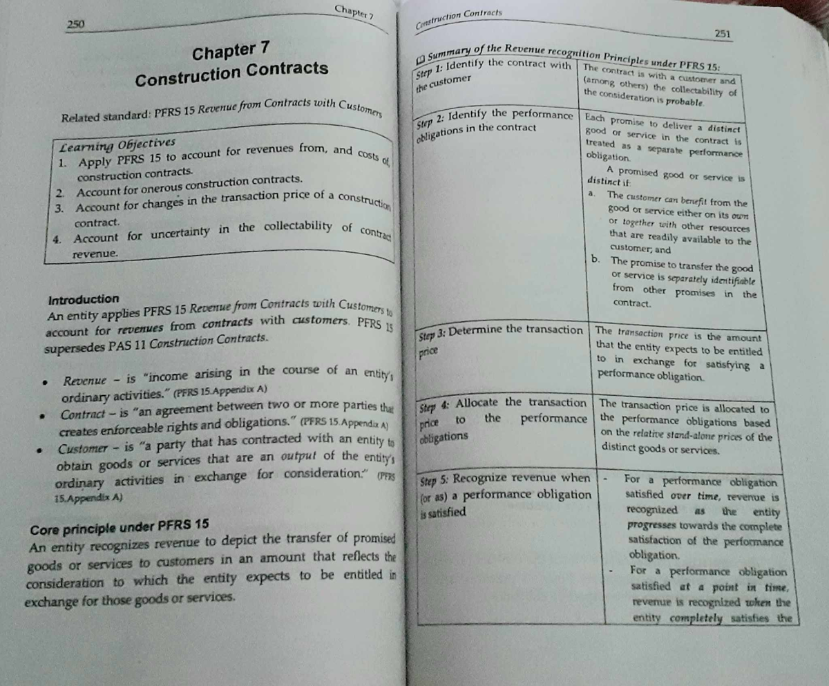 Chapter 7 Construction contracts Millan part 1 - Bachelor of Science in ...