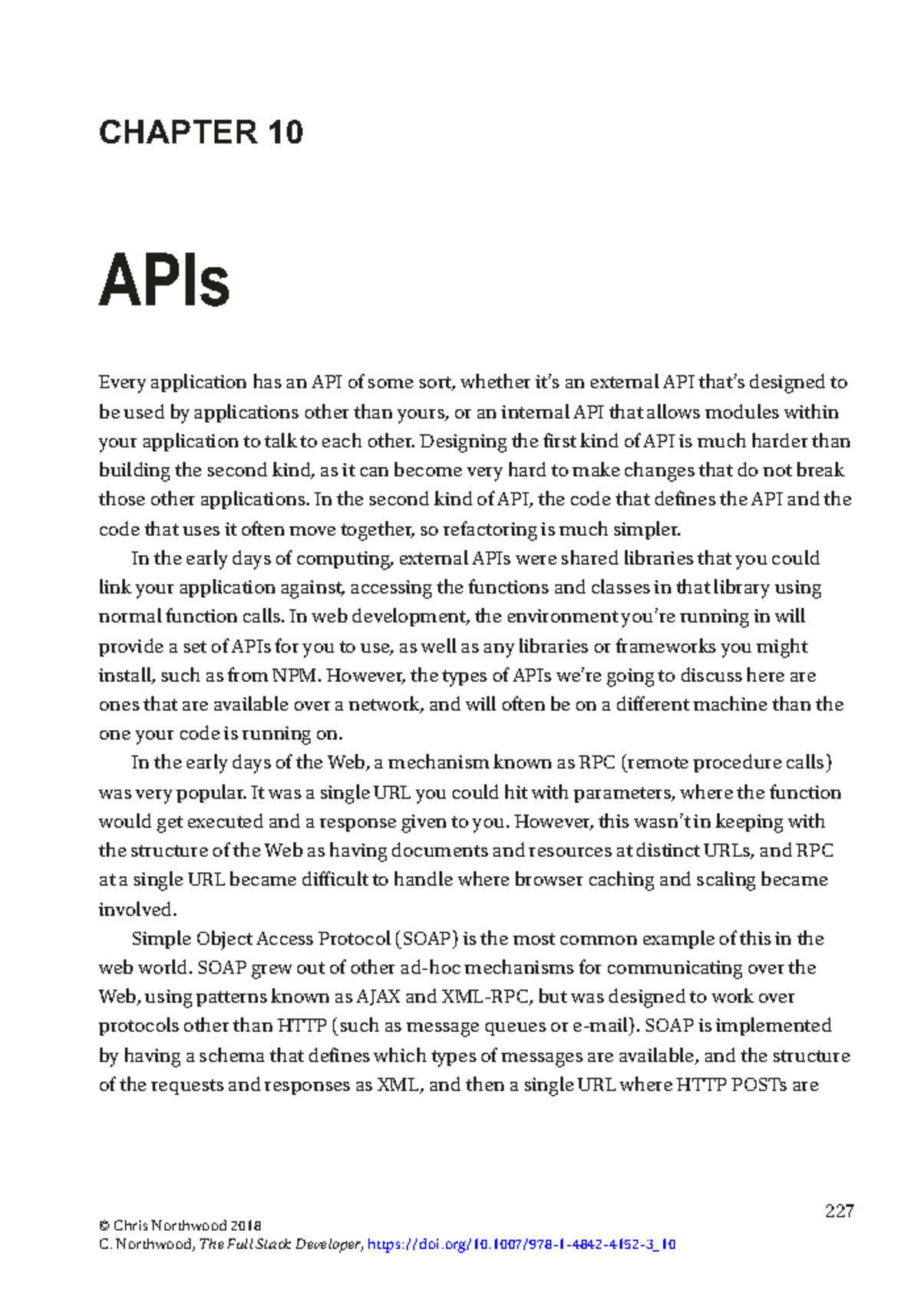 Web development notes (60) - © Chris Northwood 2018 227 C. Northwood ...