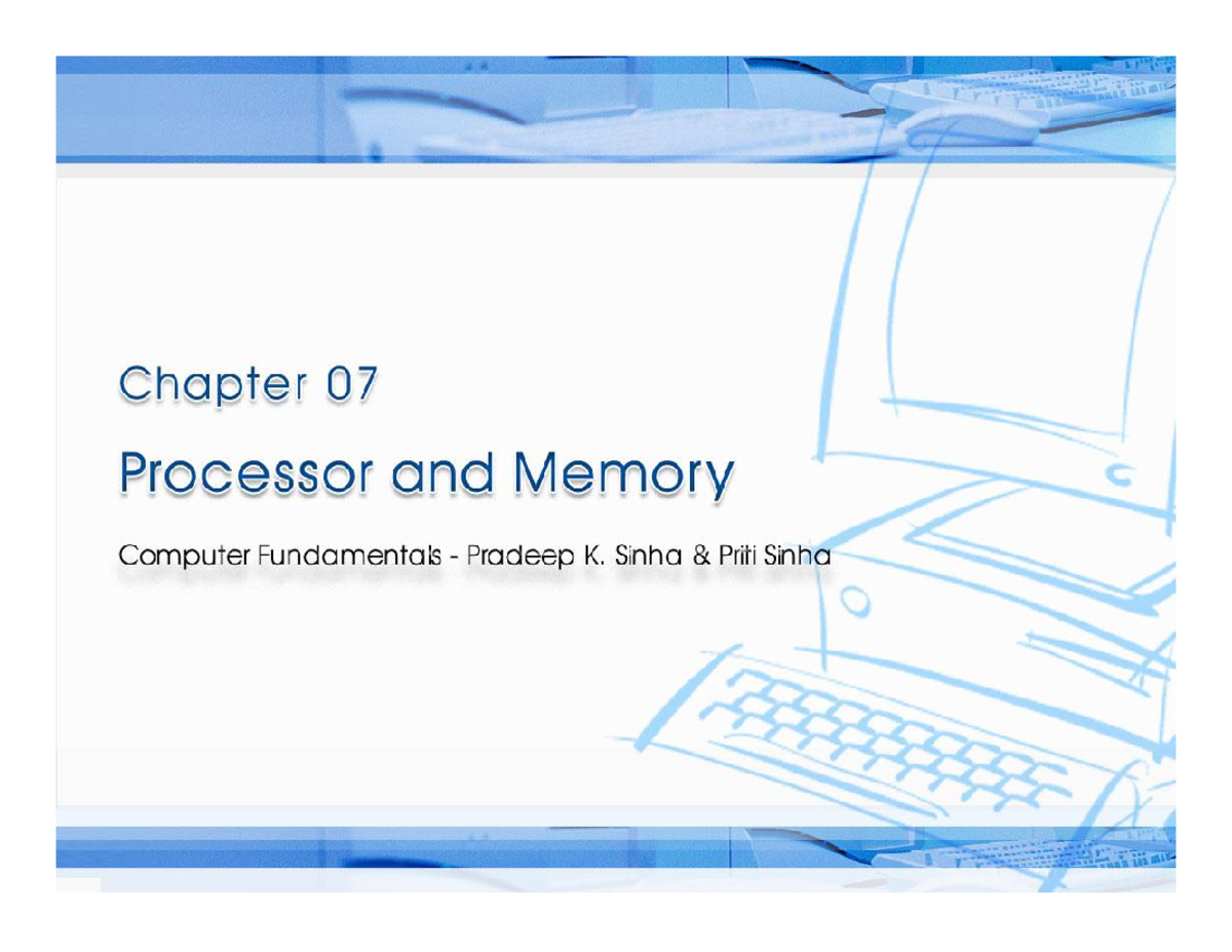 Chapter 07-PAM - Computer fundamentals - Ref Page Chapt er 7: Pr ...