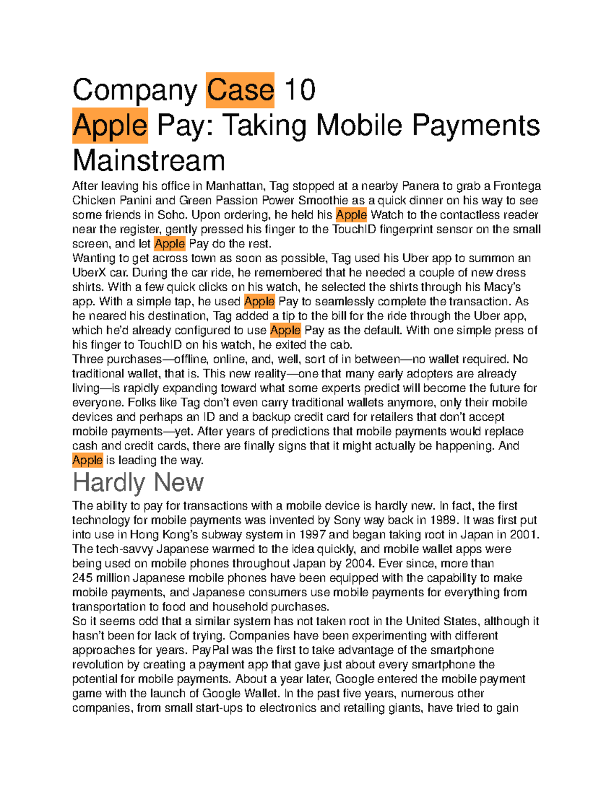 apple pay research paper