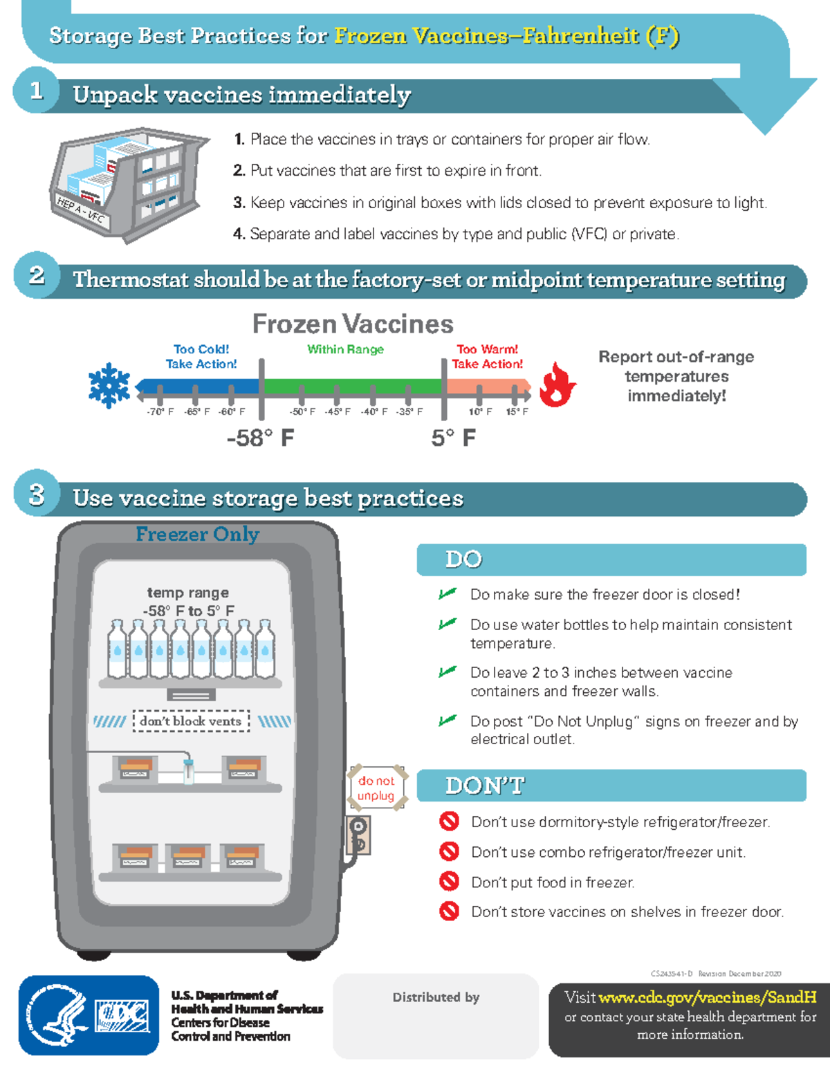 Storage-frozen - CHN lec - Storage Best Practices for Frozen Vaccines ...