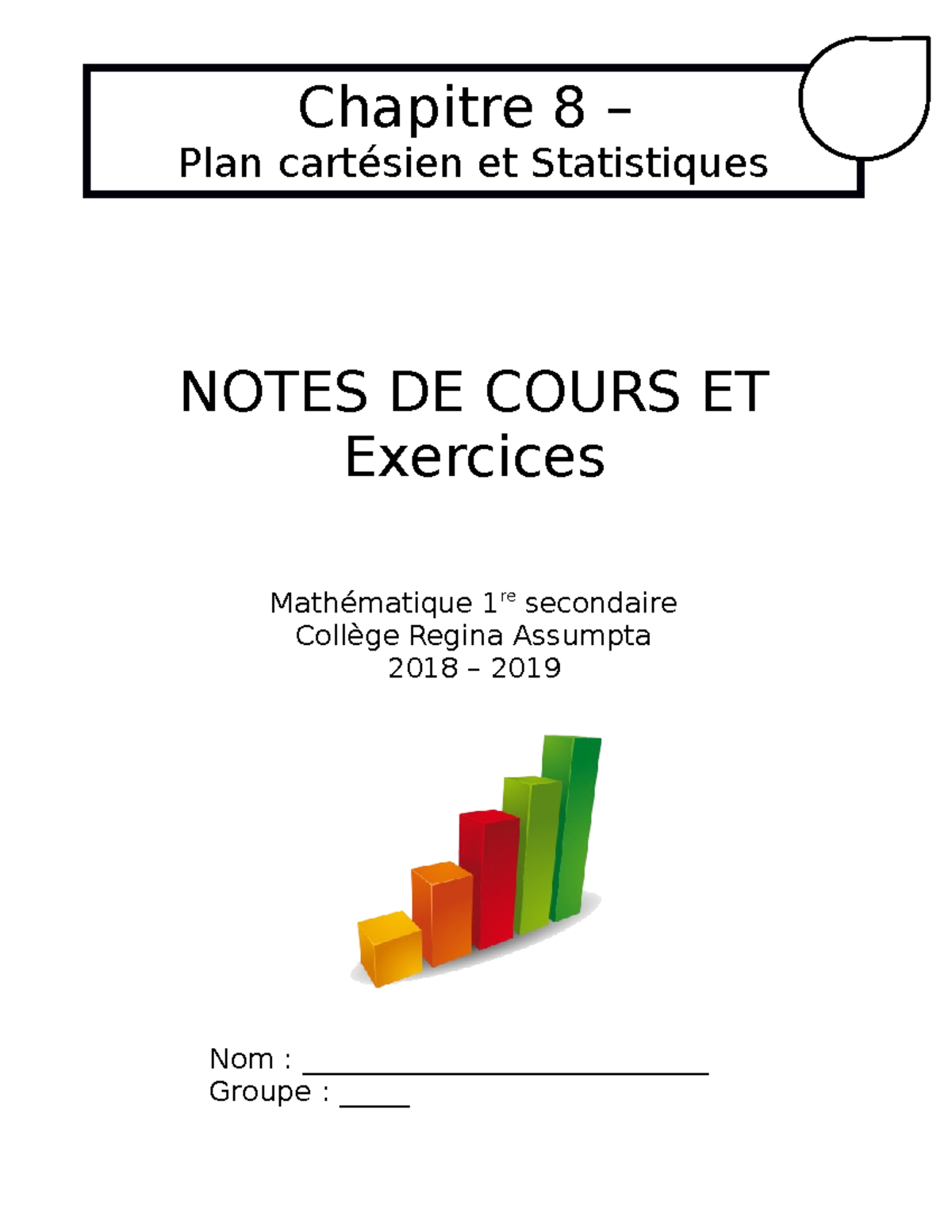 Chapitre 1 Notes de cours tic - Studocu