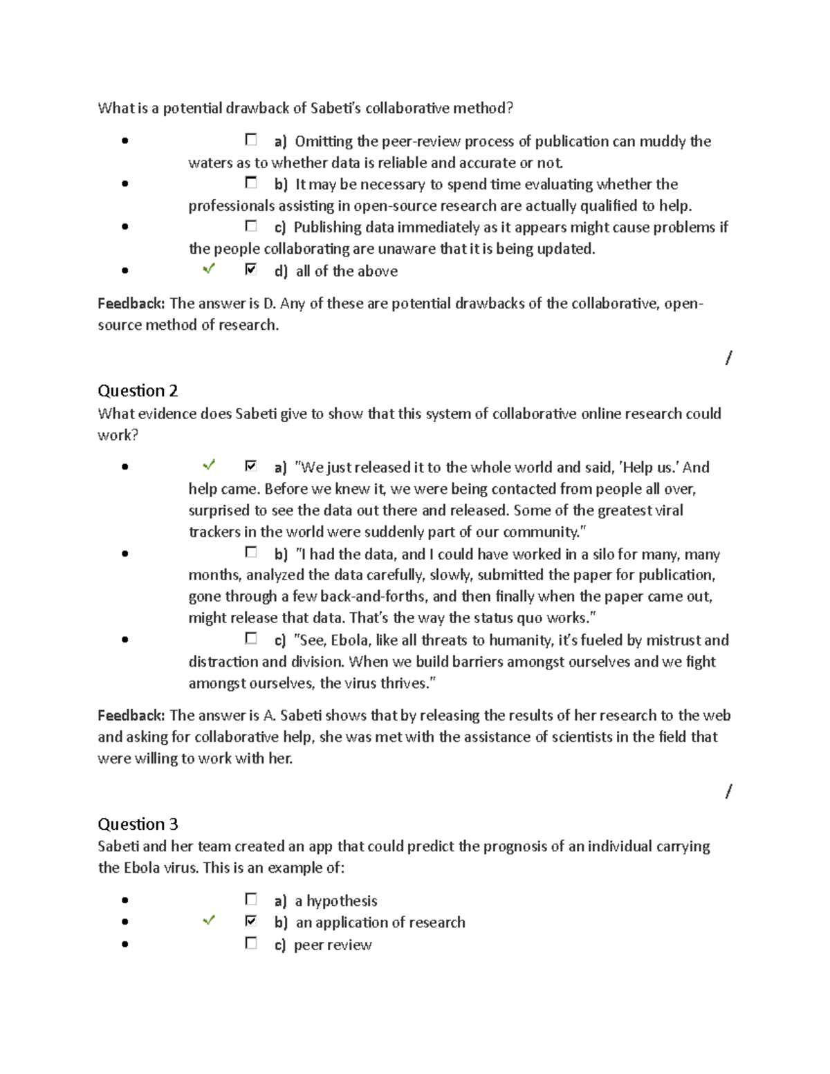 SCS 200 Applied Social Sciences - What is a potential drawback of ...