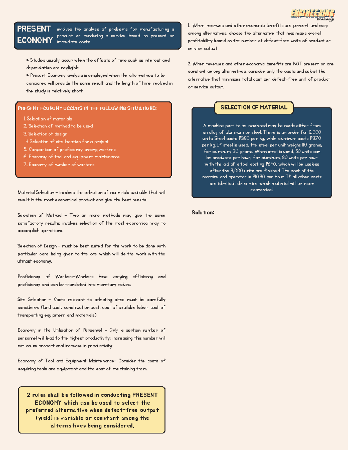 ECON-Chpter-2 - ce tutubi - PRESENT ECONOMY involves the analysis of ...