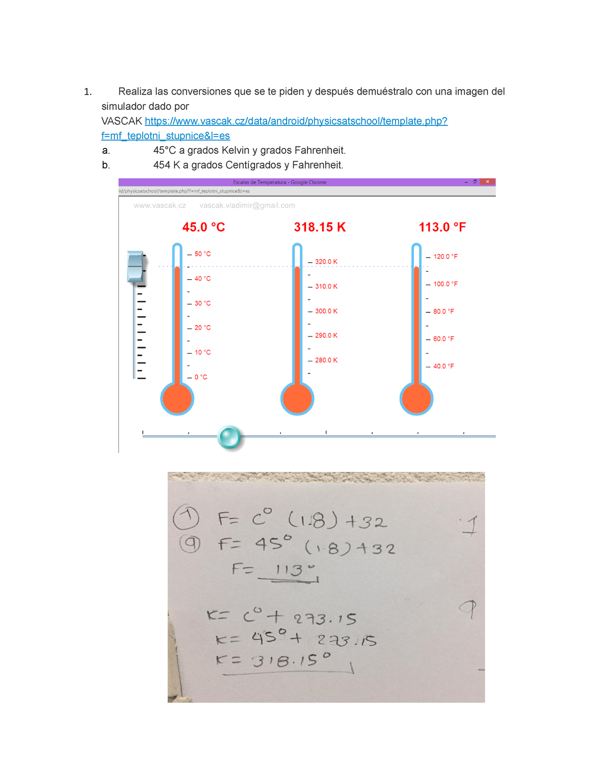 Realiza Las Conversiones Que Se Te Piden Y Después Demuéstralo Con Una Imagen Del Simulador Dado 0209