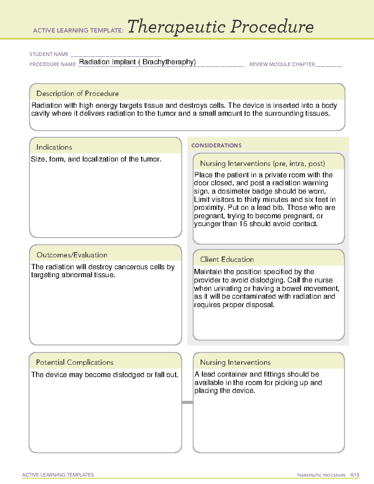 Share 3 - medications and nursing intervention - ACTIVE LEARNING ...