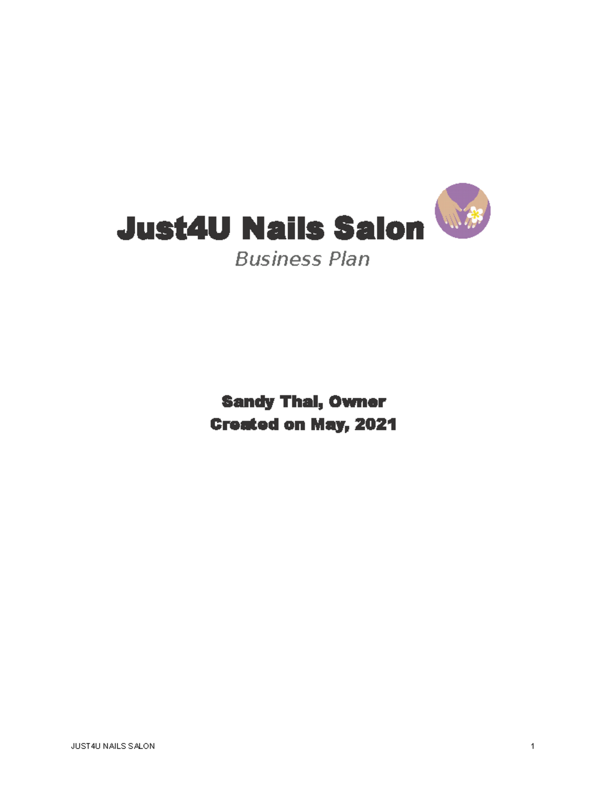 nail factory business plan