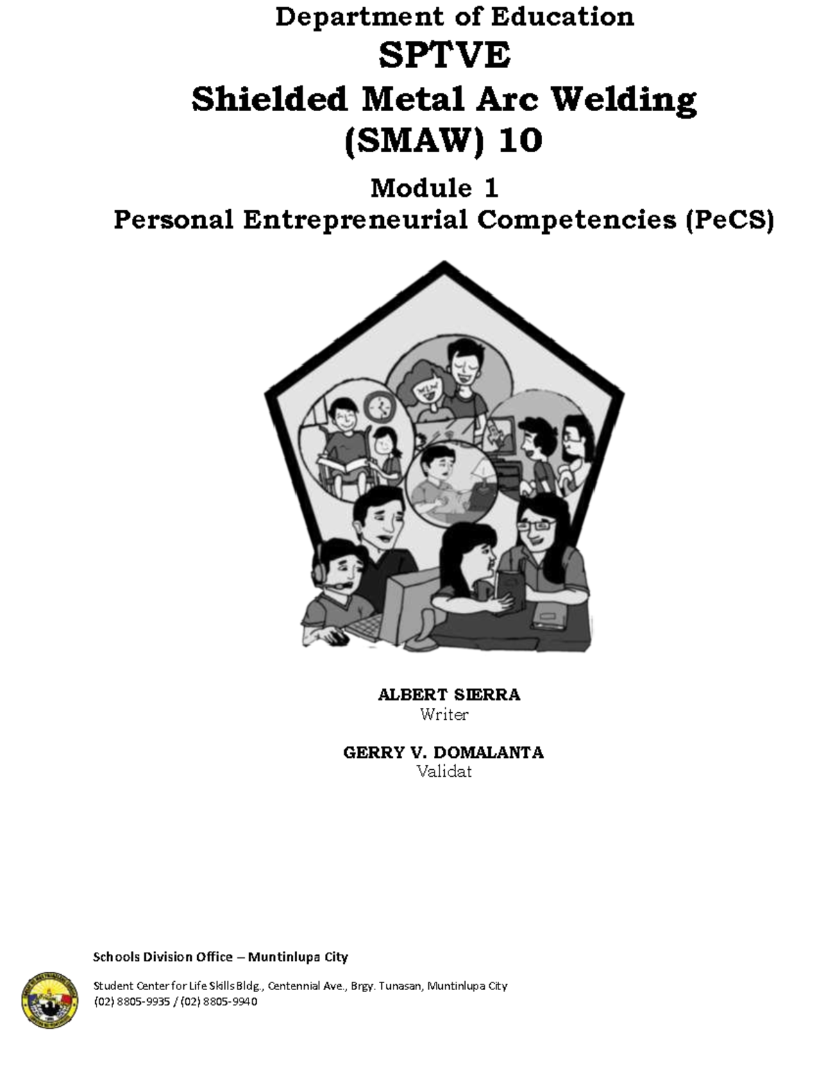 SMAW- Grade-10- Module-1 11p - Department of Education SPTVE Shielded ...