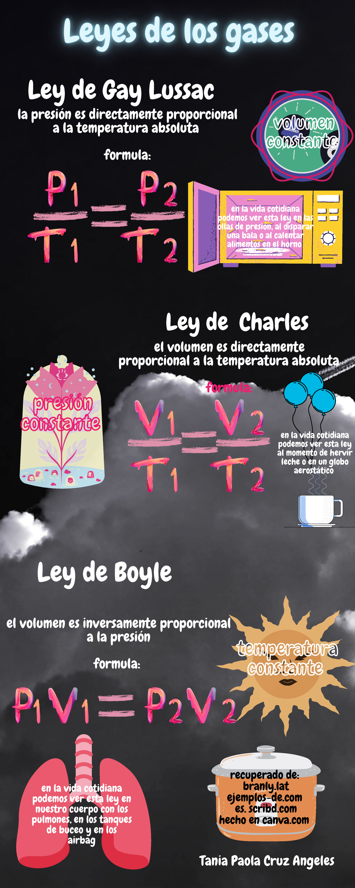 Ley De Los Gases Formulas Y Características Ley De Boyle Ley De Gay Lussac La Presión Es 5009