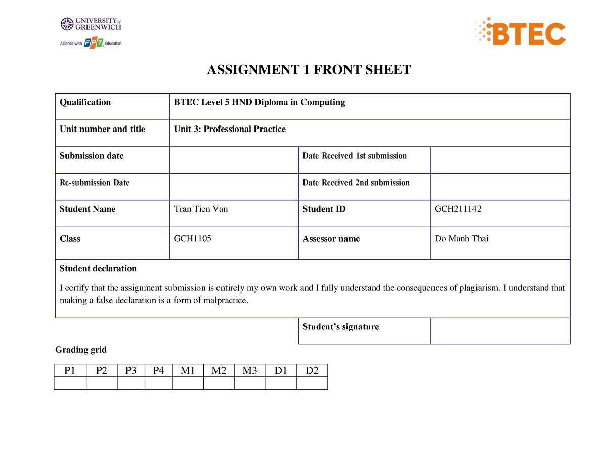 my assignment rit