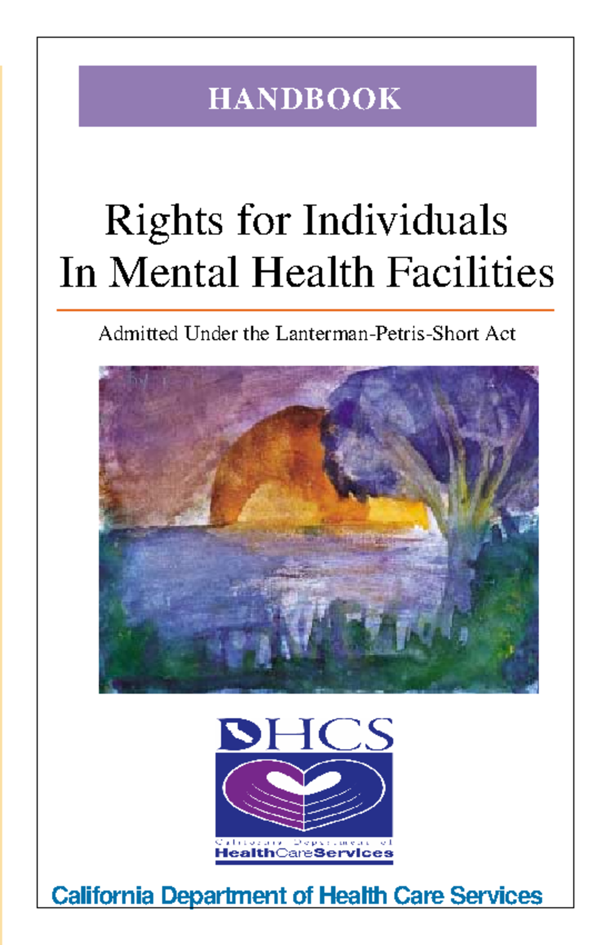 English patients rights - HANDBOOK Rights for Individuals In Mental ...